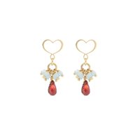 Orecchini Maman et Sophie Donna Frange in Argento Acquamarina ORFRA4AM1GR - ORFRA4AM1GR